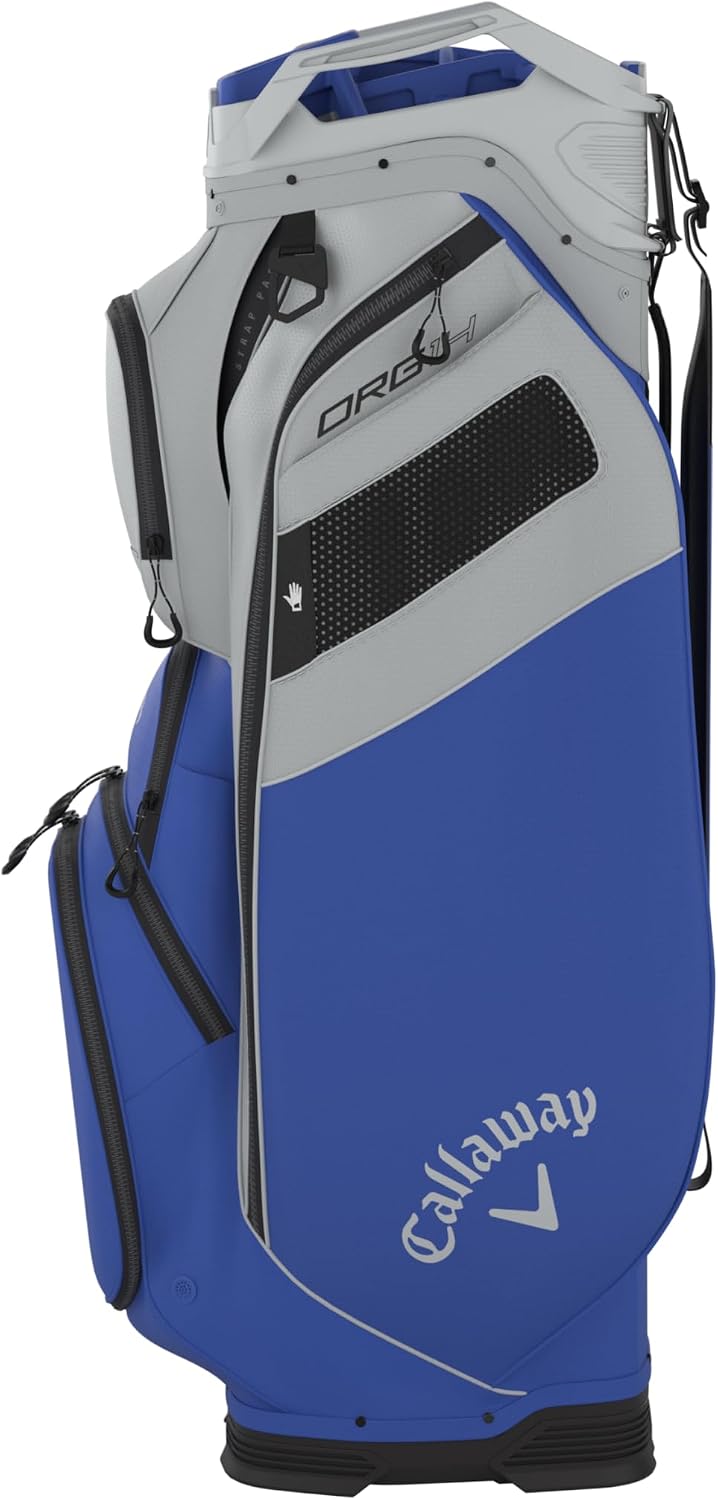 Callaway Golf ORG 14 Cart Bag (Navy/Flow Yellow)