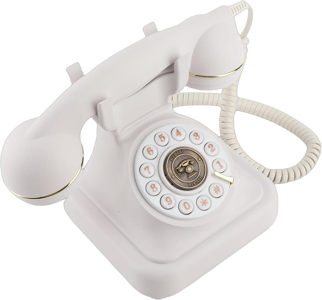 Audio Guest Book for Wedding, Record Customized Audio Message Landline Phone Retro, Decorative Unique Voicemail Message Recorder for Parties Birthdays Special Events
