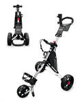 Caddytek Golf CaddyLite 11.5 V3 Superlite Deluxe Push Cart