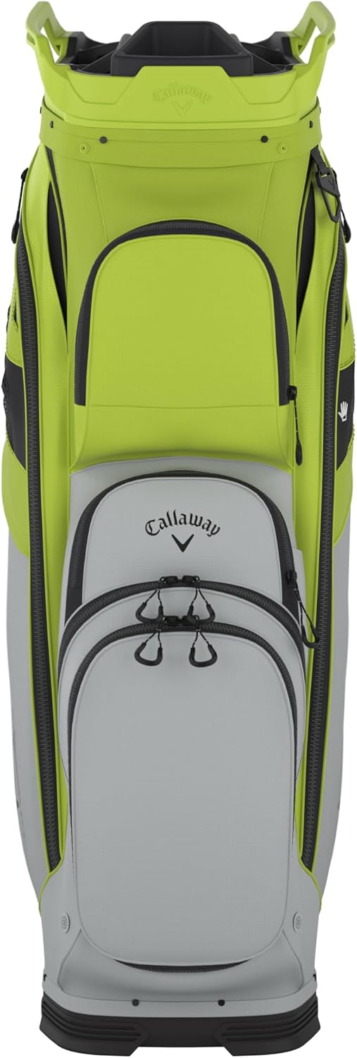 Callaway Golf ORG 14 Cart Bag (Navy/Flow Yellow)