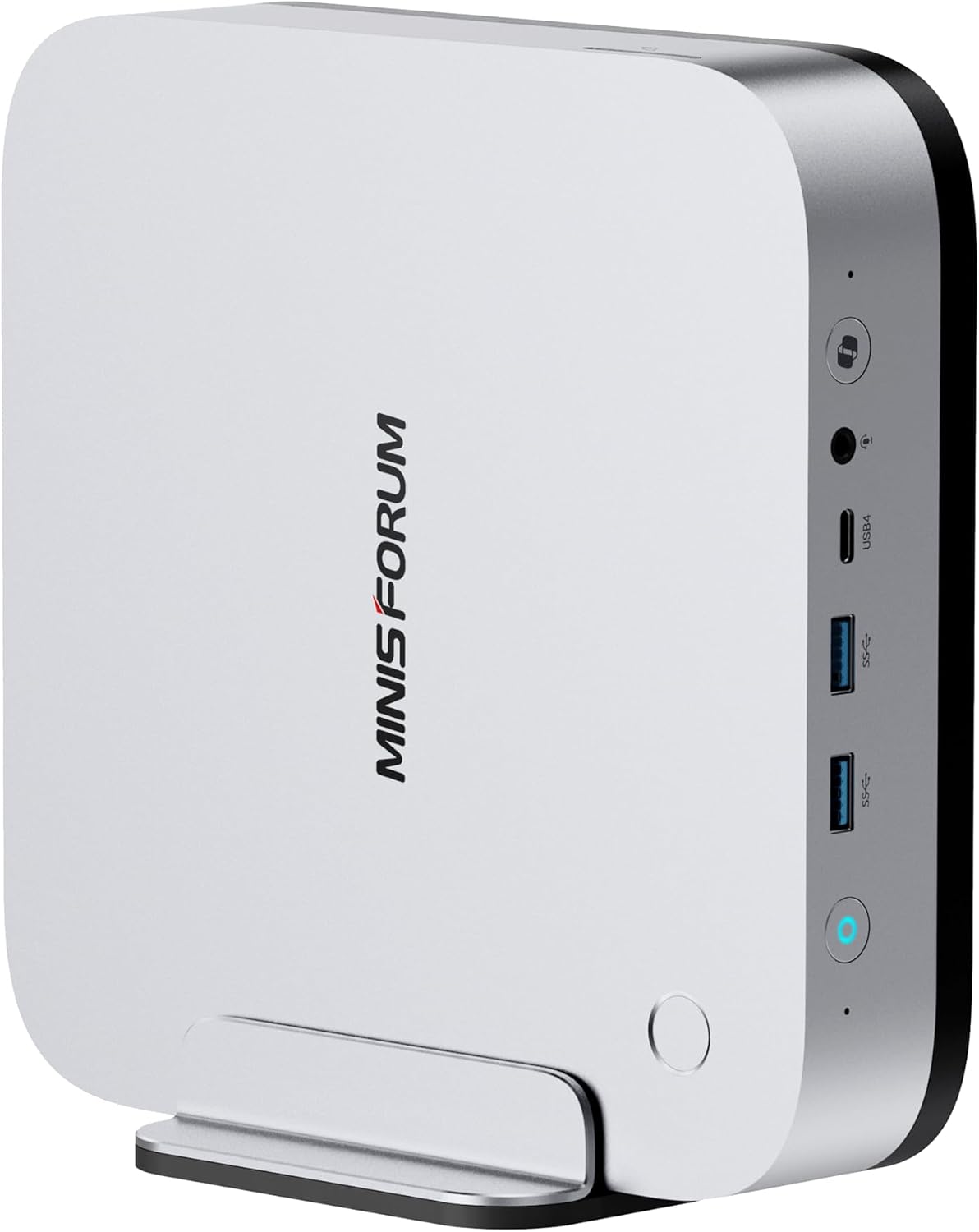 MINISFORUM Mini PC AI X1 Pro AMD Ryzen AI 9 HX370(12 Cores/24 Threads, up to 5.1GHz)&AMD Radeon 890M Mini Gaming Computer,32GB DDR5 512 PCIe 4.0 SSD, 8K Quad Display,Dual 2.5 LAN/WiFi 7/BT5.4/Oculink