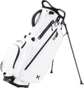 KVV Lightweight Golf Stand Bag with 7 Way Full-Length Dividers, 5 Zippered Pockets, Automatically Adjustable Dual Straps，Elegant Design