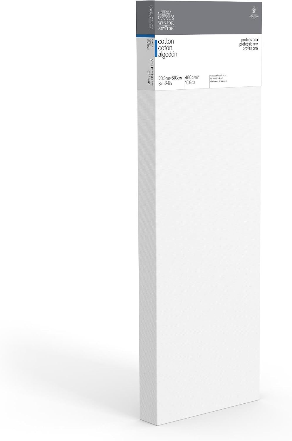 Winsor & Newton Professional Cotton Canvas, 8' x 24' Deep Edge