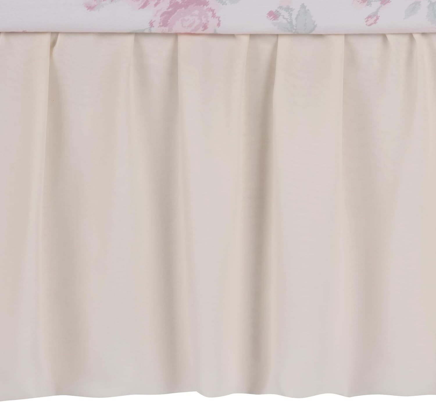Lambs & Ivy Coquette Floral Pink Bows Aesthetic 3-Piece Baby Crib Bedding Set