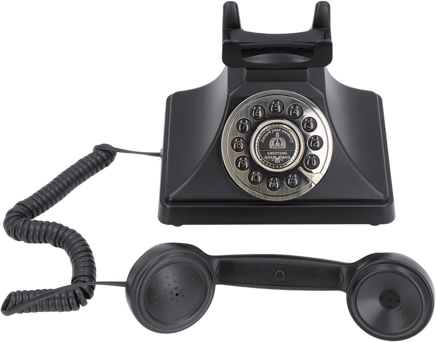 ciciglow Vintage Audio Guest Book Phone, Wedding Phone, Message Recorder for Weddings, Birthdays, Anniversaries, Great for Vintage Enthusiasts