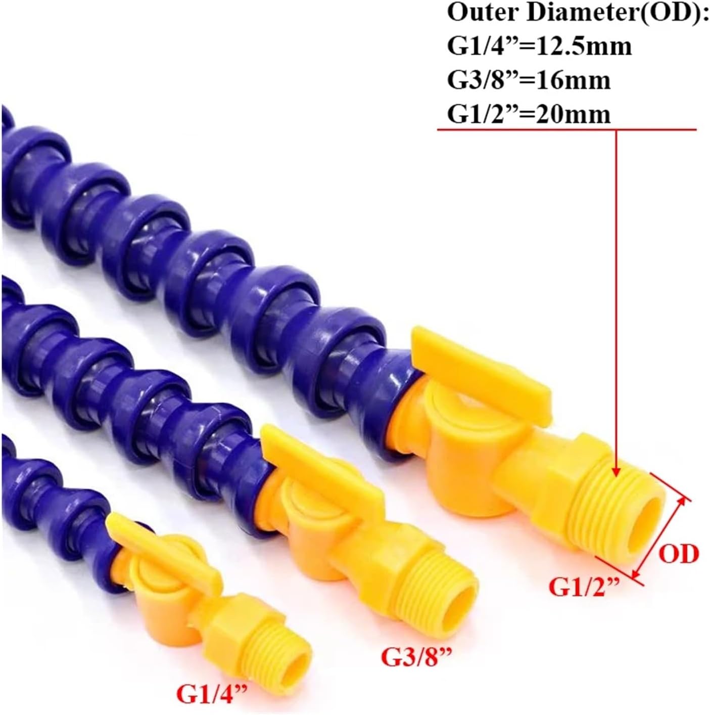 cnc milling machine mist cooling. G1/4 3/8 1/2'' Male Thread Cooling Pipe 300~700mm with Nozzle for CNC Milling Lathe(10pcs-g1/4 Round/Switch 300mm)