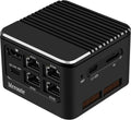 MR-M1 Plus Mini Router Alder Lake i3-N305, 8C/8T, up to 3.8 GHz,16G RAM NO SSD, Type-C/HDMI 4K Dual Display,4X LAN i226-V 2.5GbE Ports/USB3.1 Gen2,Linux/Ubuntu PC