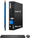 Lenovo ThinkCentre M70q Gen 5 Tiny Business Desktop, Intel 10-Core i5-14400T (> i7-13700T), UHD Graphics 730, MFF, Mini PC, Wi-Fi, IST Computer Customized 16GB/32GB DDR5 RAM, 512GB/1TB SSD, Win 11 Pro