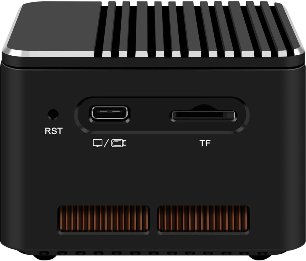 MR-M1 Plus Mini Router Alder Lake i3-N305, 8C/8T, up to 3.8 GHz,16G RAM NO SSD, Type-C/HDMI 4K Dual Display,4X LAN i226-V 2.5GbE Ports/USB3.1 Gen2,Linux/Ubuntu PC
