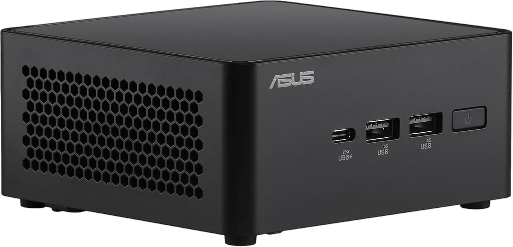 ASUS NUC 14 Pro Slim Barebone with Intel 14th Gen Core 3 100U, Up to 96GB DDR5 RAM, Triple Storage Design, Thunderbolt™ 4, Wi-Fi 6E & Bluetooth 5.3, Toolless Chassis Access, with VESA Mount Included