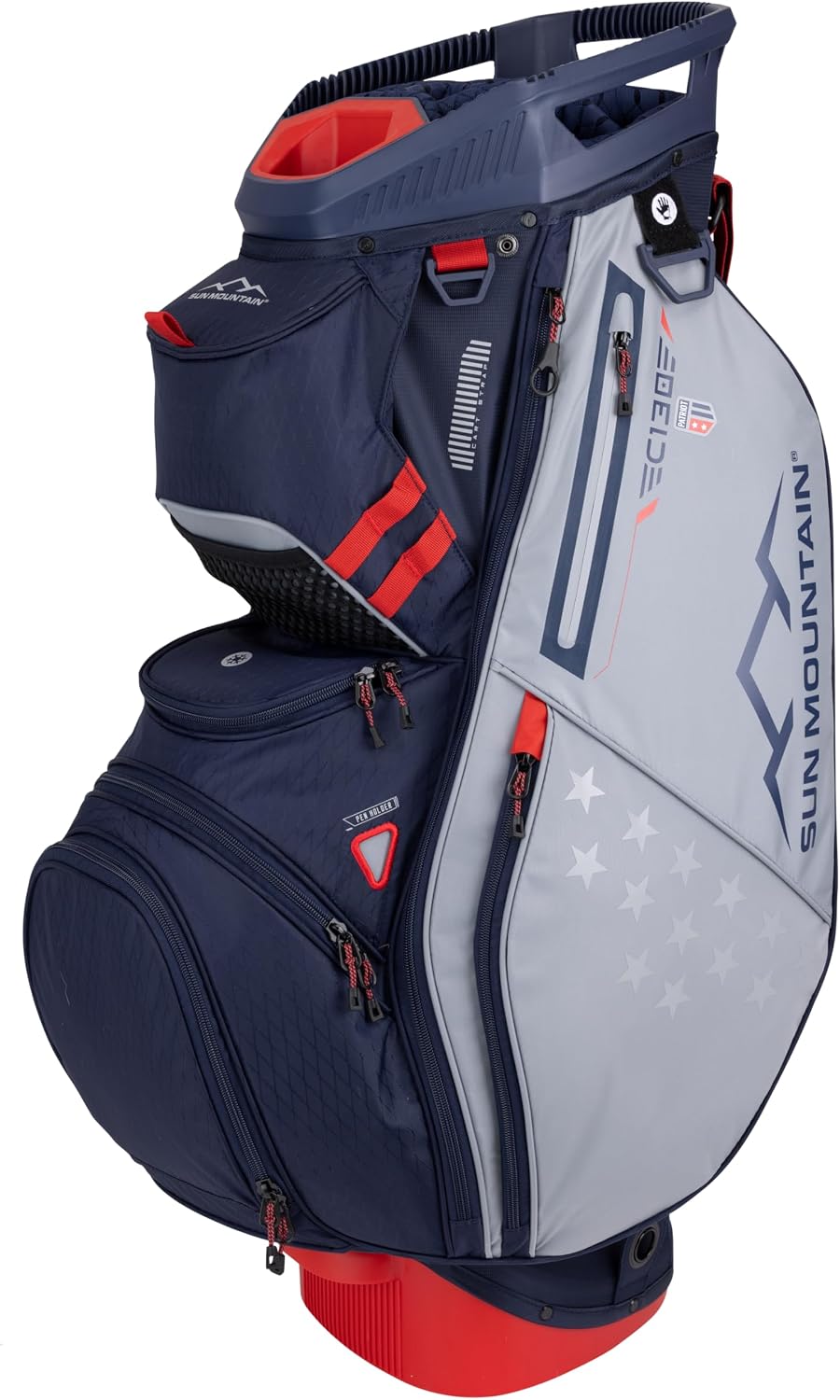 Sun Mountain Men's C130 Lightweight Cart Golf Bag, 14-Way Top, 2025 Model