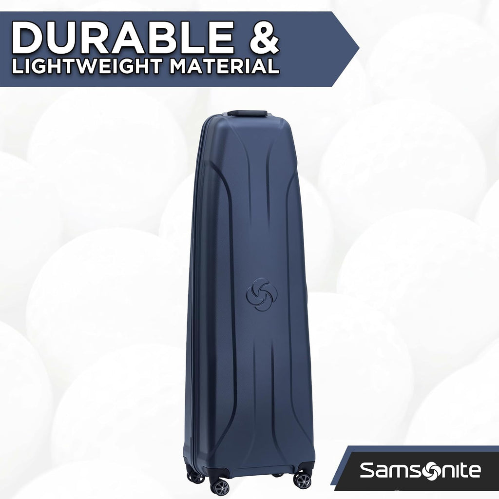 Samsonite Tour Premier Golf Hard Case Golf Travel Bag, Lightweight & Durable ABS Shell, 360 Degree Multi-Directional 'Shark Wheels'