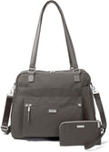 Baggallini Overnight Expandable Laptop Tote with RFID Phone Wristlet