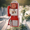 Video Audio Guest Book Wedding Phone,1080P Hd Video Audio Phone Guestbook,for Wedding/Celebration/Graduations/Baby Shower Red