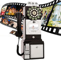 Video Audio Guest Book Wedding Phone, Customized Video Messages, Five Levels Brightness, Can Record for 6-7 Hours, Video Guestbook, Record Preserve Your Special Occasions,Black-32GB