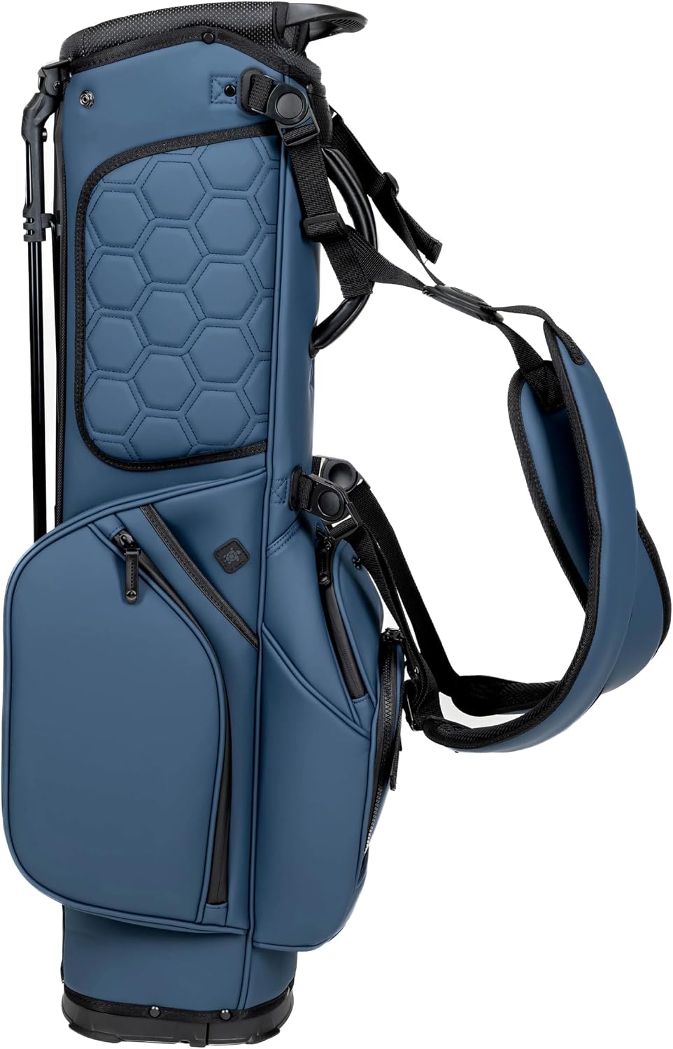 KRADUL - LUX 7.5' 4-Way Carry Bag – Lightweight Golf Stand Bag with Club Organizer, Push Cart Compatible, Travel-Ready Design