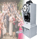 Retro Video Audio Guest Book,Video Audio Guest Book Wedding Phone,1080p Hd Video Phone Guestbook,Record Beautiful Moments,for Wedding/Parties/Ceremonies White-32G