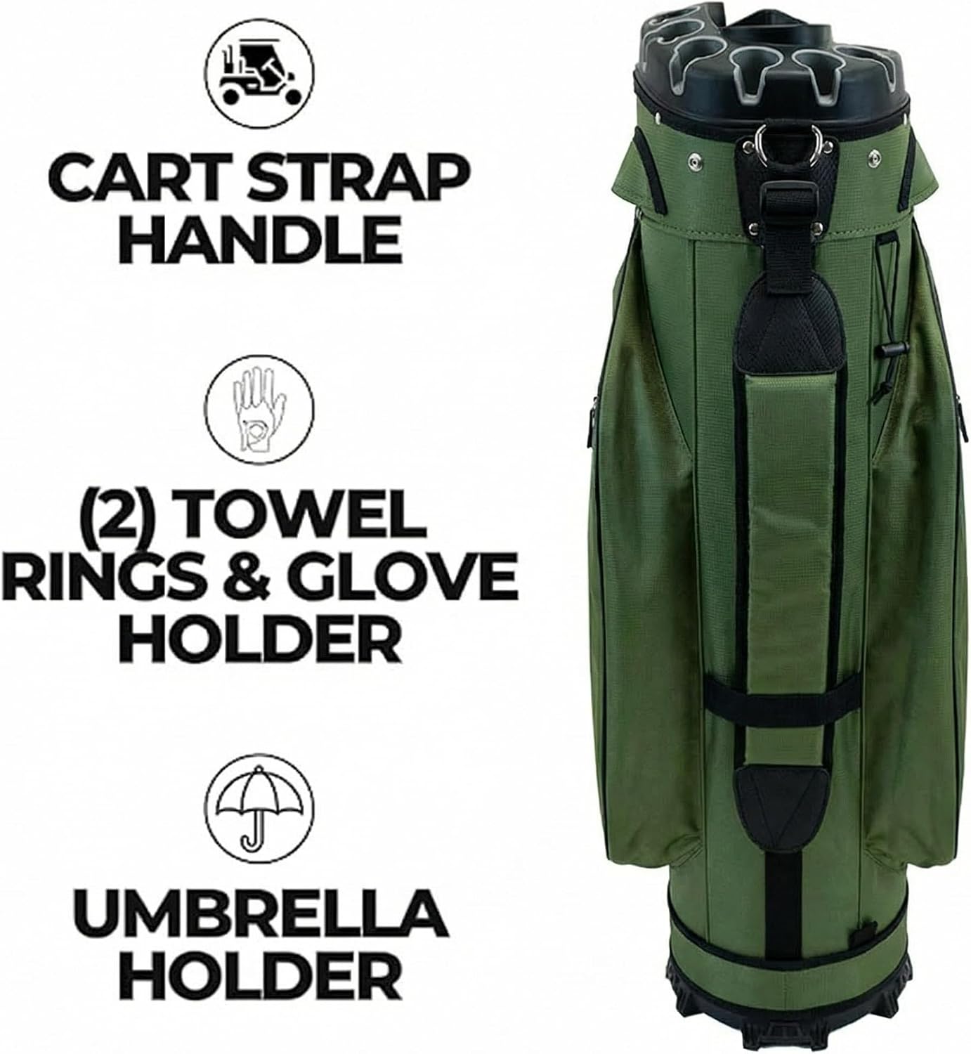 Izzo Vault Golf Cart Bag
