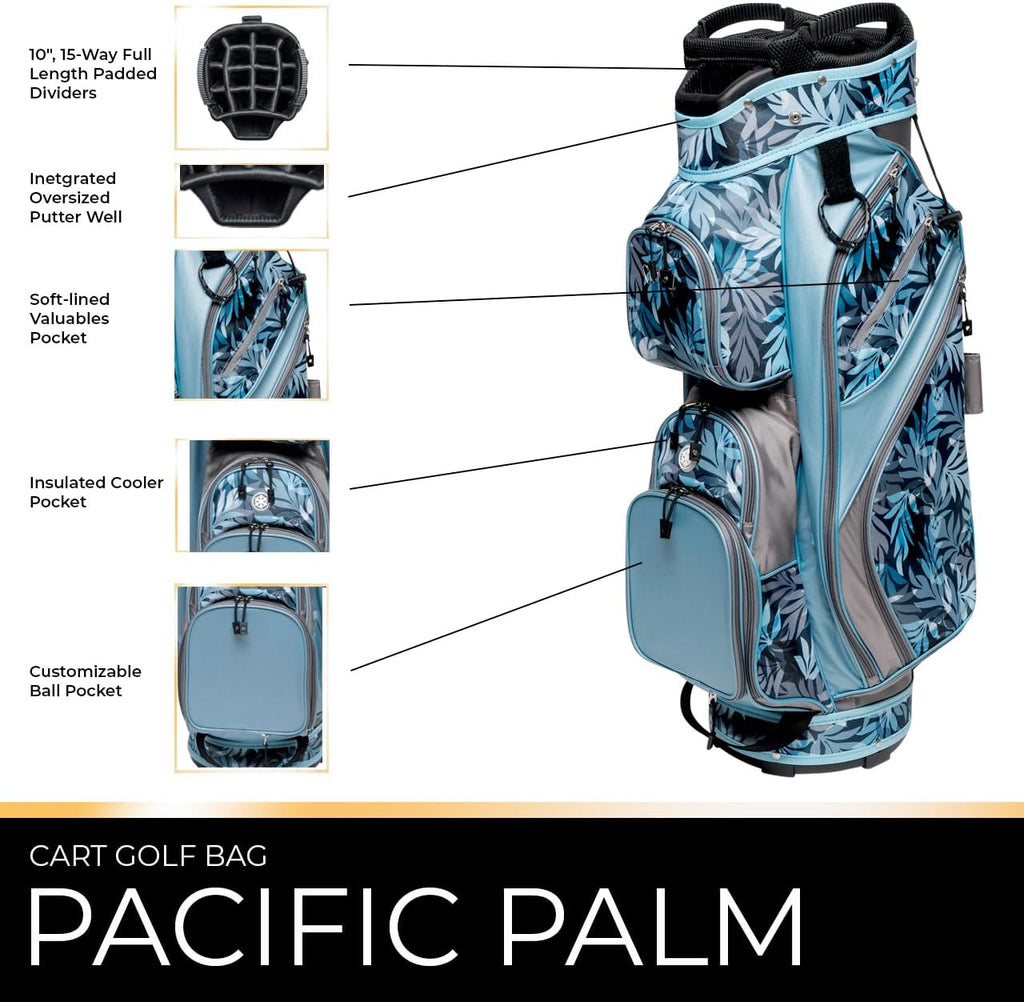 Glove It Women's Golf Bag, Lightweight Golf Cart Bag for Ladies