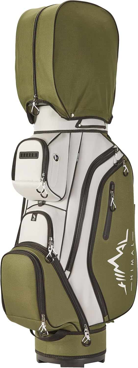 uniHimal14-Way Golf Cart Bag Pro with Full Length Divider Top, Golf Bag for Men with Handles and Rain Cover