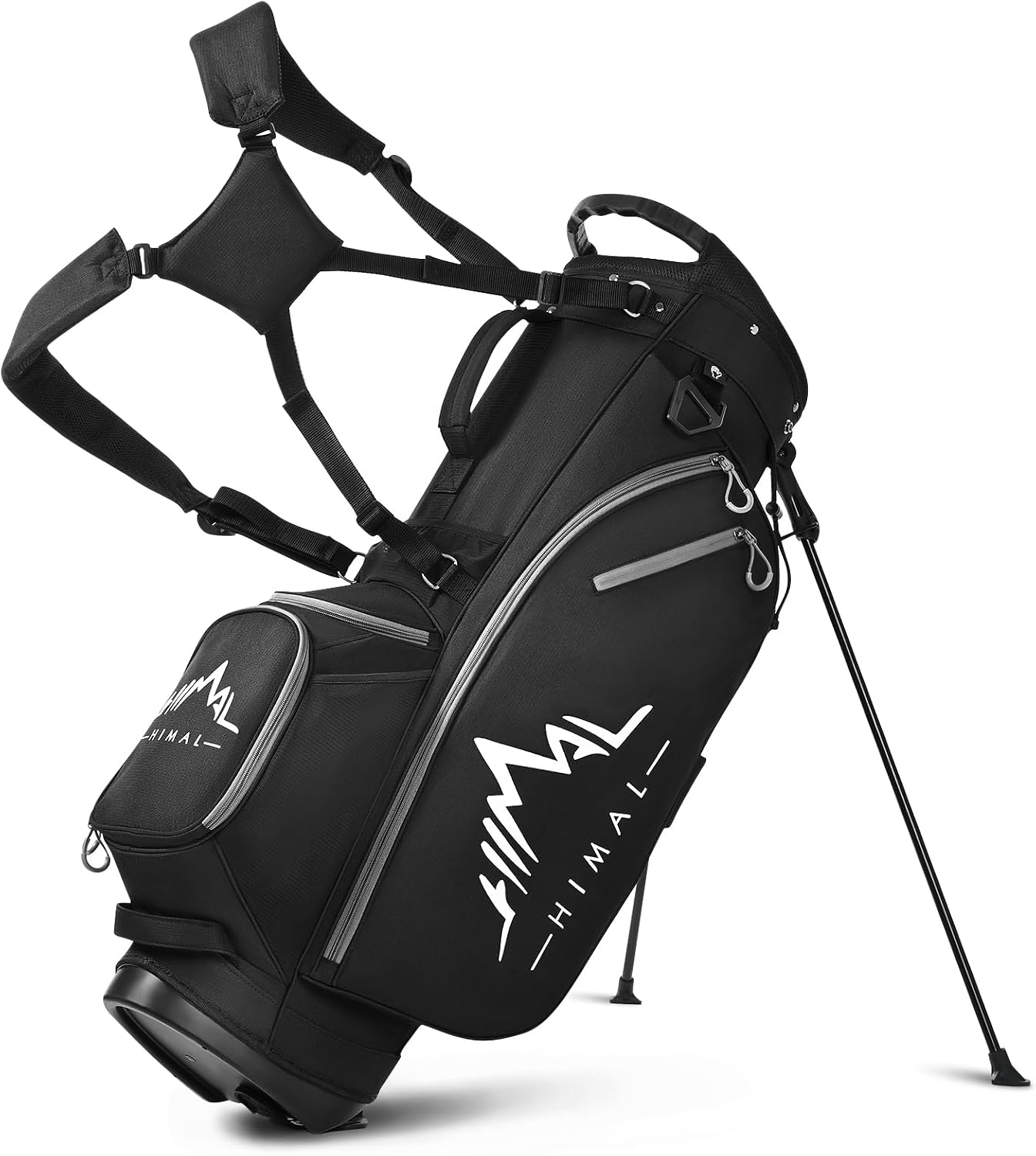 GoHimal 14-Way Golf Stand Bag, Golf Bag with Stand - Lightweight Durable Club Bag for Men & Women