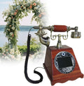 Video Guestbook Wedding Phone, Customized Video Audio Guest Book, Vintage Video Audio Guestbook Wedding Phone, 128G SD Card, 99 Custom Photos, 5000Mah, for Engagements Anniversaries A