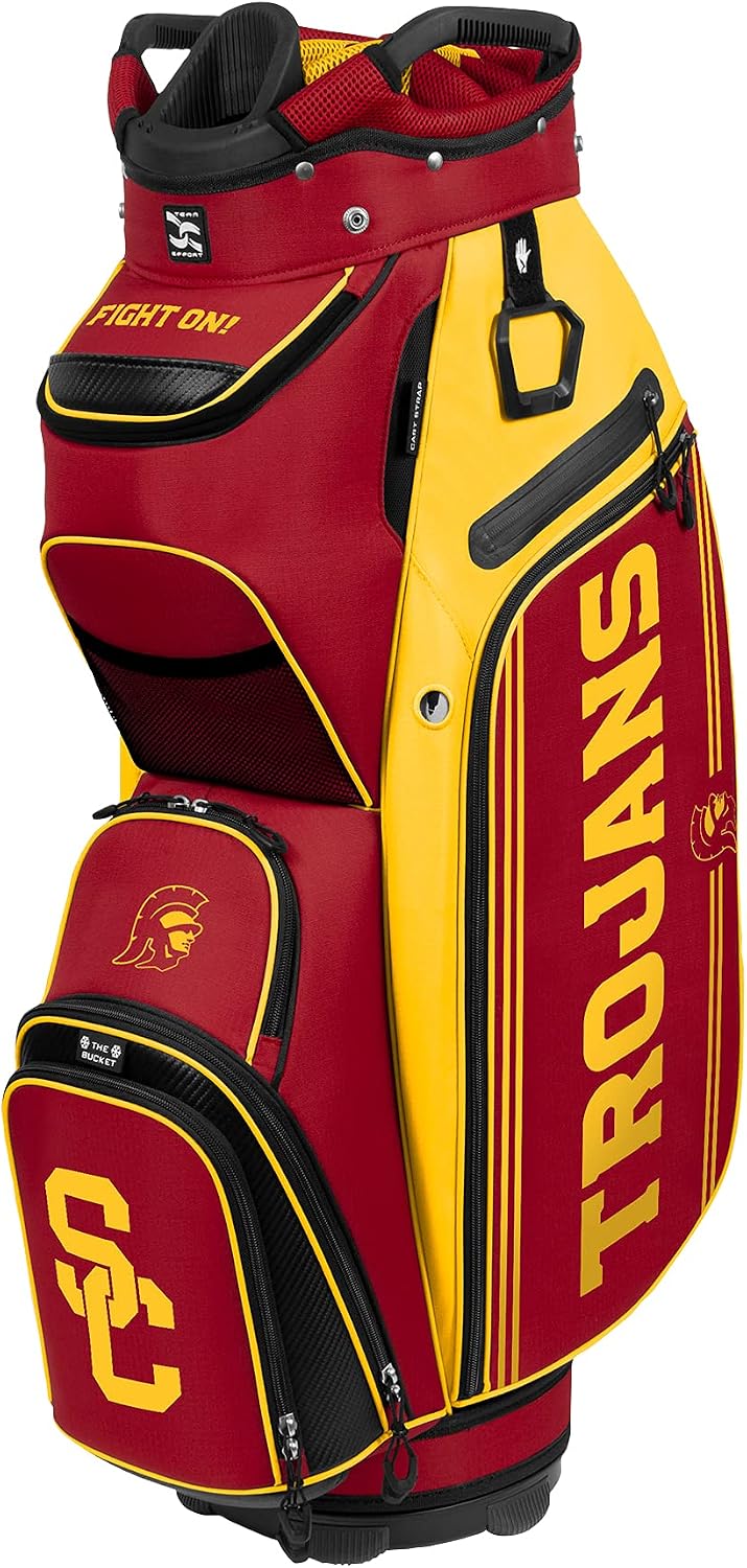 Team Effort NCAA The Bucket III Cooler Cart Golf Bag