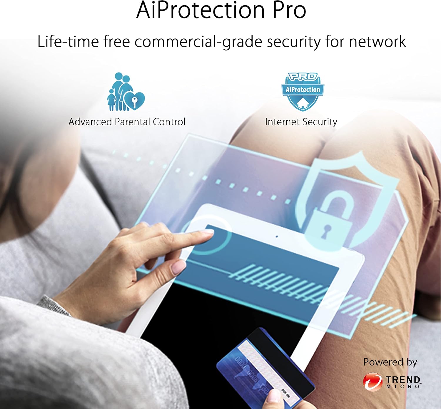 ASUS ZenWiFi Whole-Home WiFi 6E Tri-band Mesh (ET8 2PK), Coverage up to 5,500 sq.ft & 6+rooms, 6600Mbps, 2.5G Port, AiMesh, Lifetime Free Internet Security, Parental Control, Easy Setup, Instant Guard