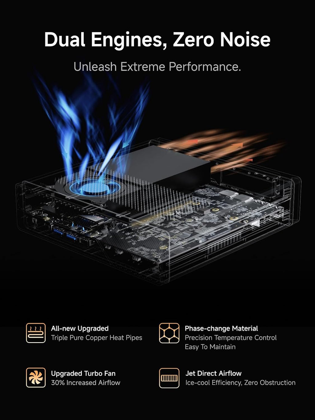 MINISFORUM Mini PC MS-A2 Mini Workstation AMD Ryzen 9 9955HX Barebone Desktop Computer AMD Radeon 610M Graphics Without RAM/SSD/OS, HDMI|2X USB-C Output, 2x2.5G LAN Port|10G SFP+ Port|WiFi 6E|BT5.2