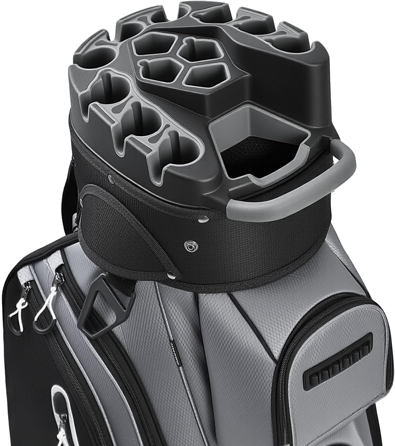 uniHimal14-Way Golf Cart Bag Pro with Full Length Divider Top, Golf Bag for Men with Handles and Rain Cover