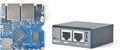 FriendlyElec NanoPi R3S Mini Router OpenWRT, 2GB LPDDR4X RAM 32GB eMMC, with Dual-Gbps Ethernet for Smart Home Office Gateway IoT NAS Applications, Support Debian Ubuntu OS (2+32GB with Metal Case)