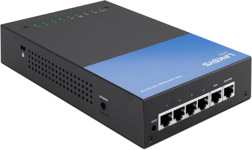 Linksys Business Dual WAN Gigabit VPN Router (LRT224)
