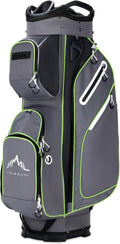uniHimal 14 Way Golf Cart Bag Featuring Full-Length Divider Top and Multiple Pockets, Golf Bag for Men with Handles and Rain Cover