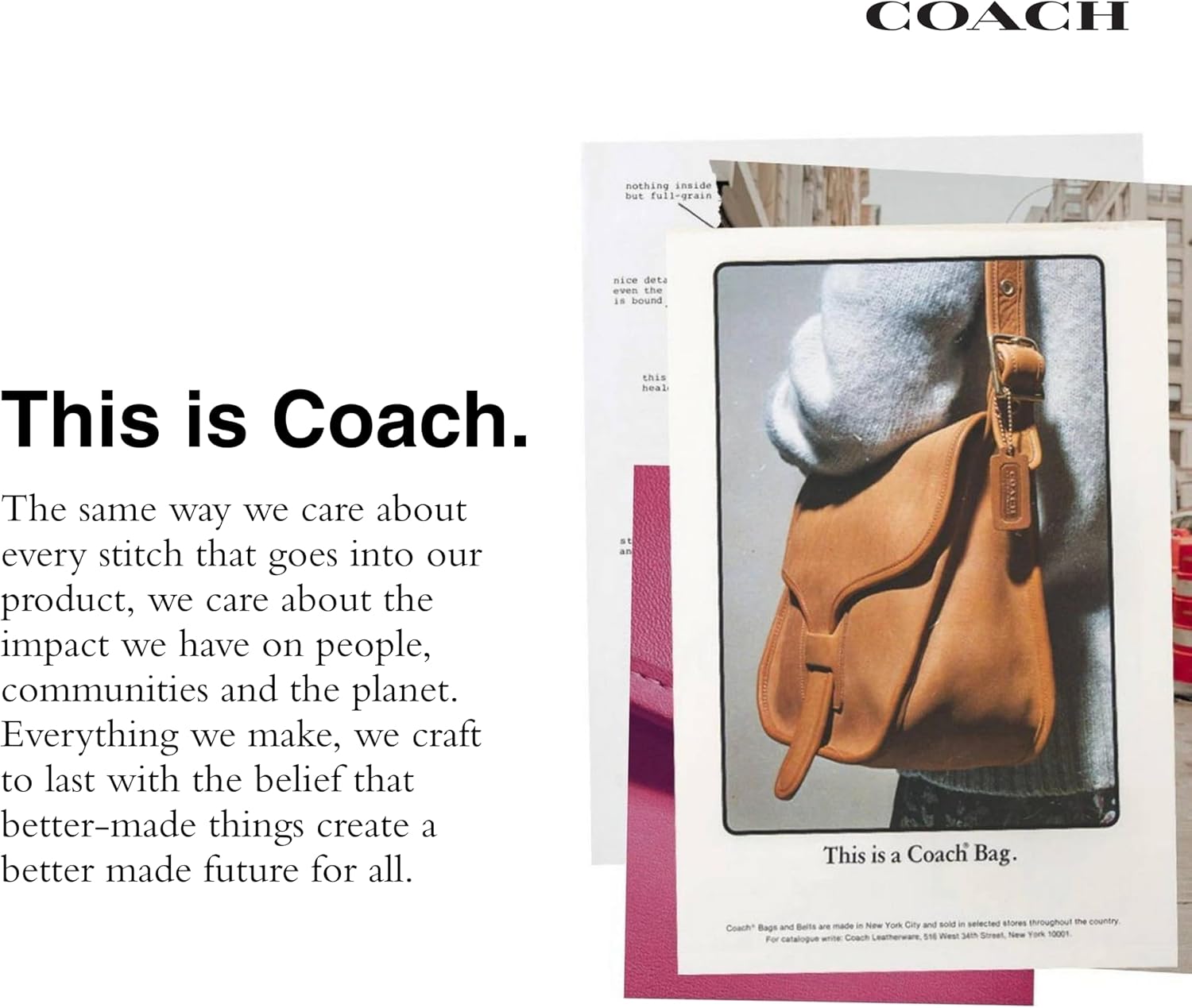 COACH Women's Trail Bag