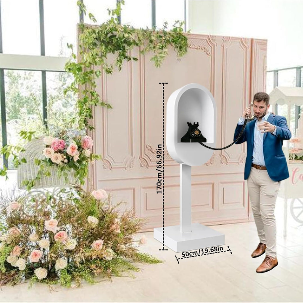 Romantic Audio Guest Book Phone + Booth