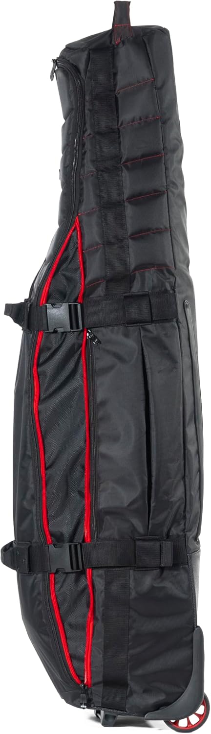 Bag Boy ZTF Golf Travel Cover for Airlines, Expandable Body, Padded Top, Internal Compression Strap, Lockable Full Wrap-Around Zipper