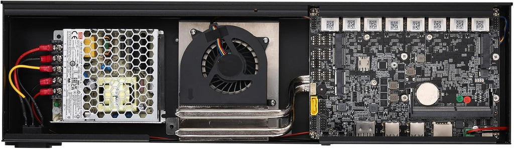 Qotom Q1078GE 1U Rack Server i7-10510U, 16GB RAM 512GB SSD, 8x2.5G Ethernet, Ultimate OPNsense Firewall for Data Center