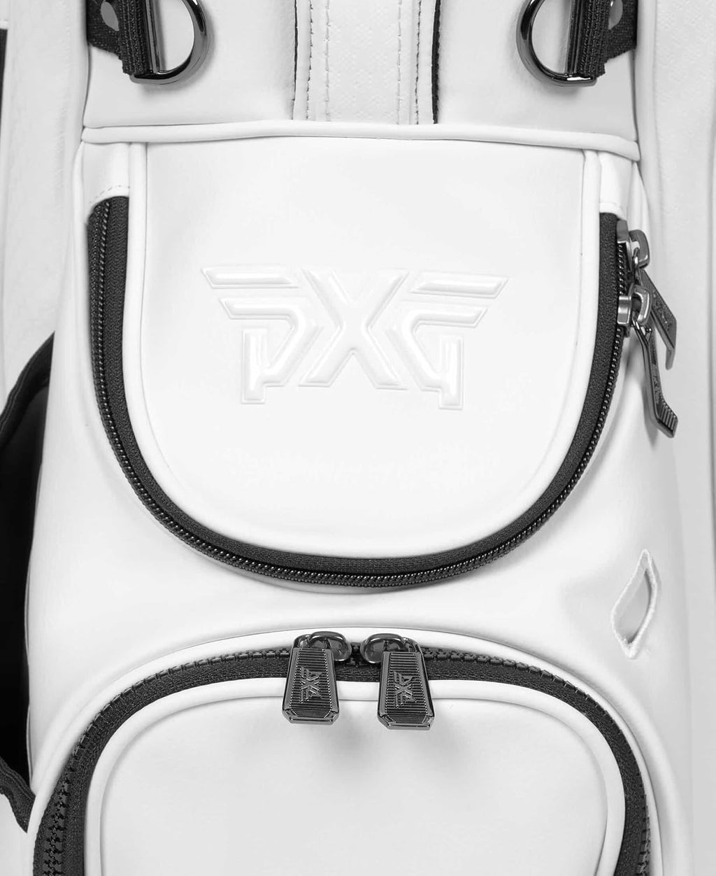PXG Golf Carry Stand Bag, Xtreme, Deluxe, Lightweight, Aloha, with Carbon Fiber Stand Legs, 4-Way Top, 13 Pockets, Padded Back Panel, Insulated Water Bottle Pocket