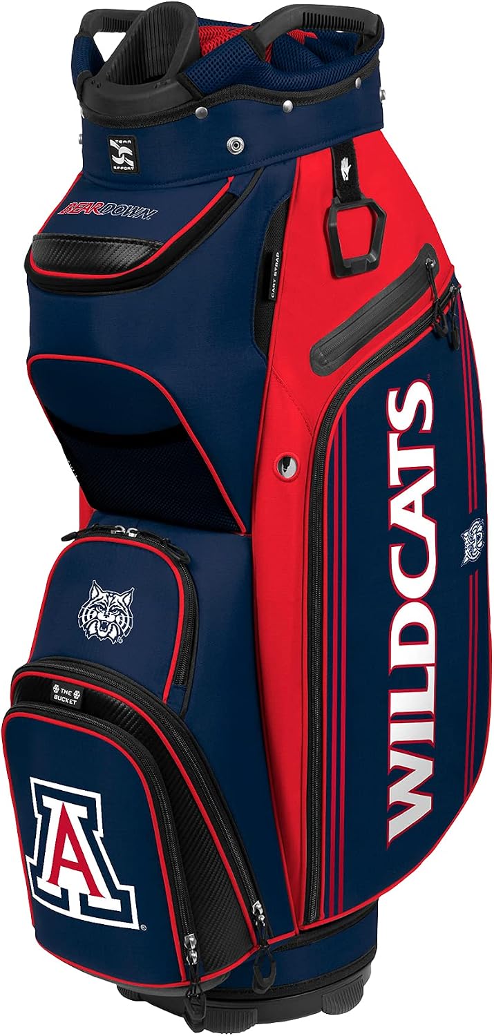 Team Effort NCAA The Bucket III Cooler Cart Golf Bag