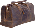 Leather Travel Duffle Bags for Men and Women cabin friendly Weekend Bag Sports Gym airplane carry on overnight duffel