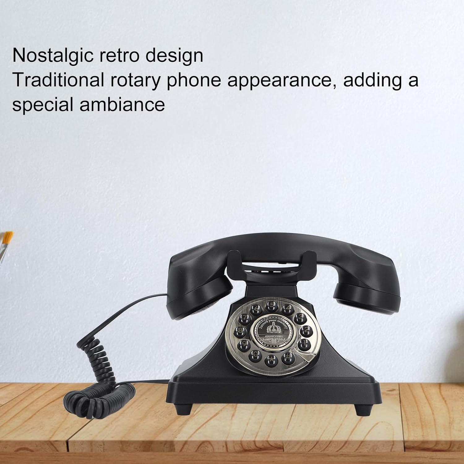 ciciglow Vintage Audio Guest Book Phone, Wedding Phone, Message Recorder for Weddings, Birthdays, Anniversaries, Great for Vintage Enthusiasts