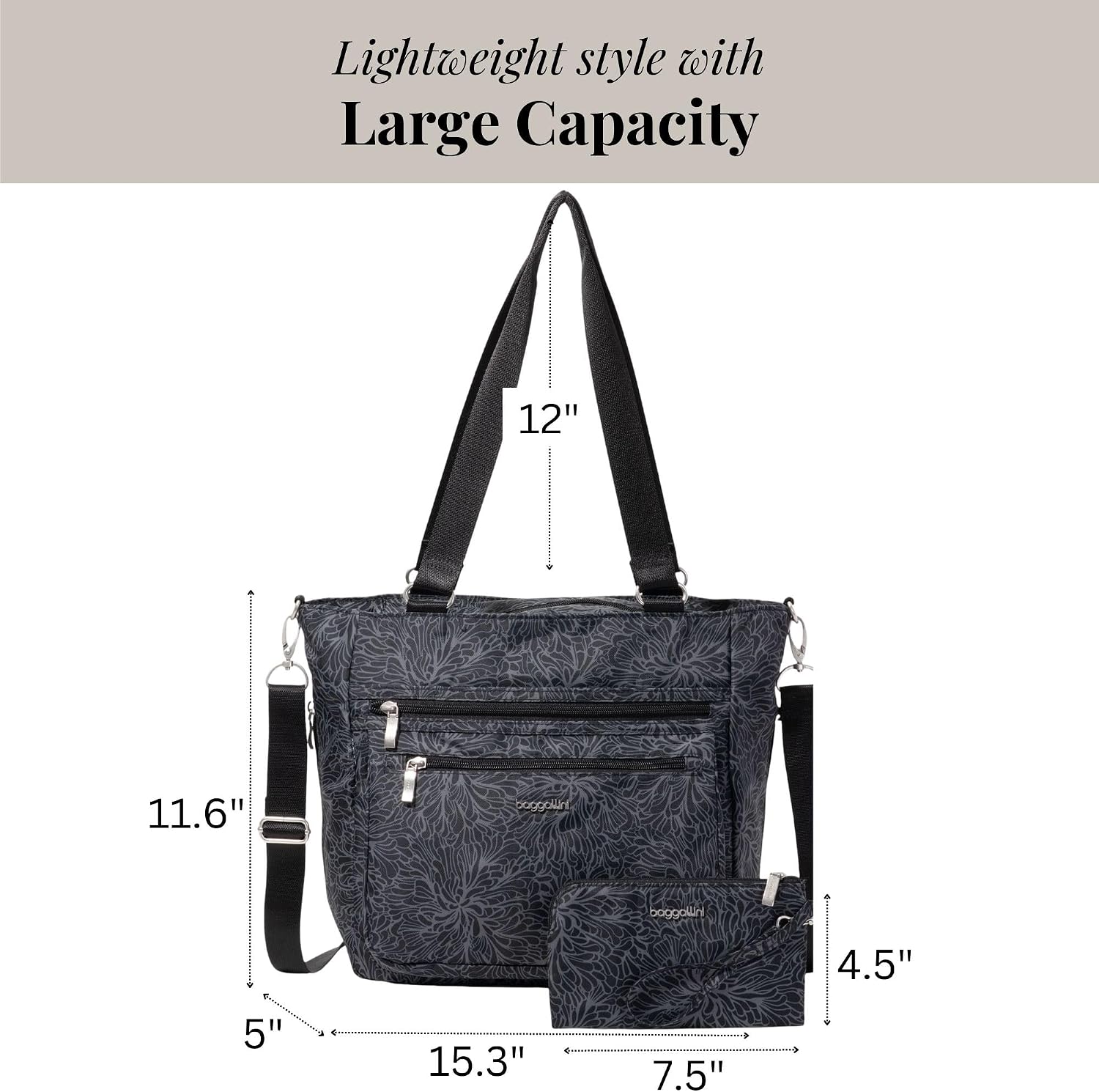 Baggallini Modern Shopper Tote