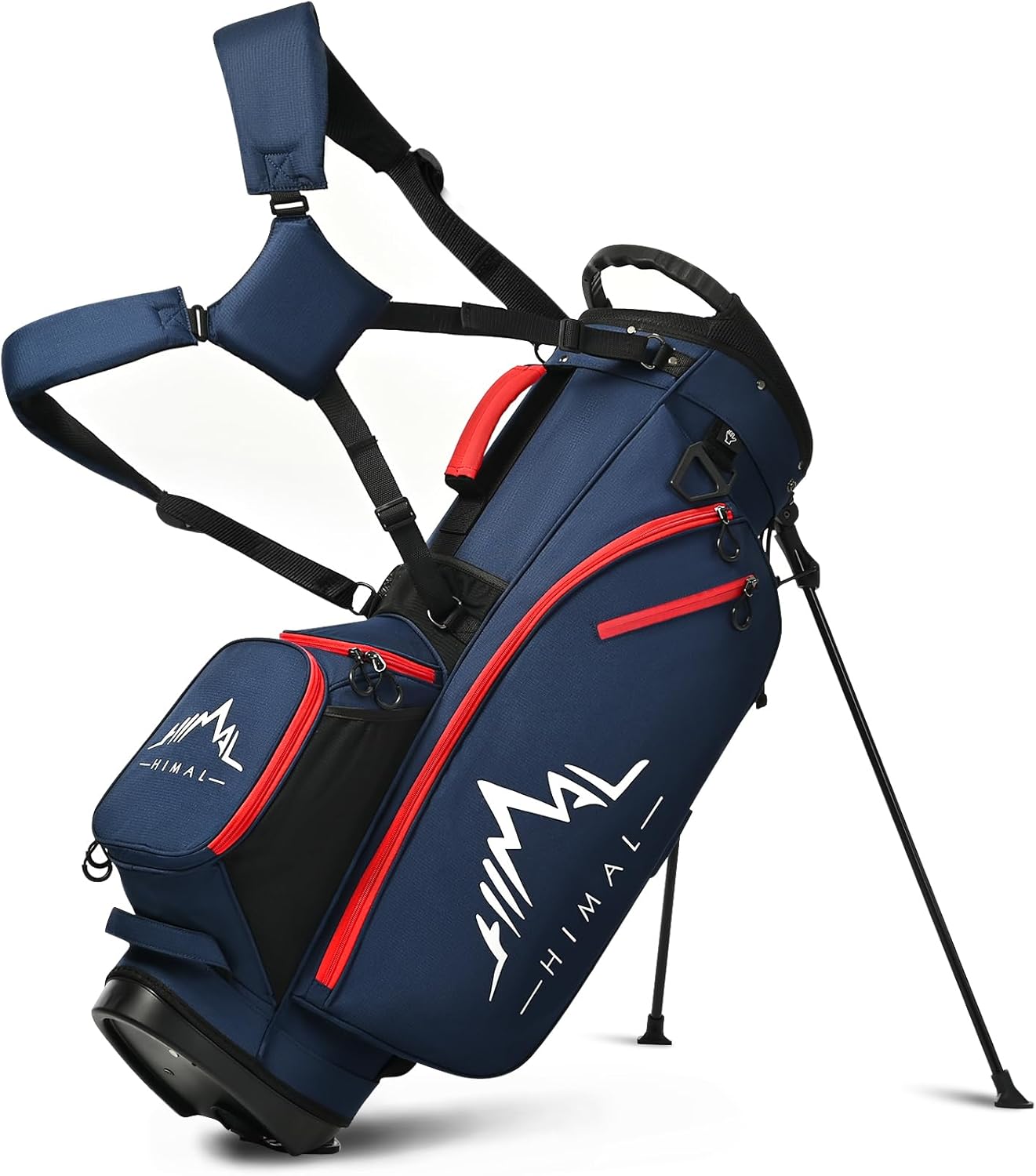 GoHimal 14-Way Golf Stand Bag, Golf Bag with Stand - Lightweight Durable Club Bag for Men & Women