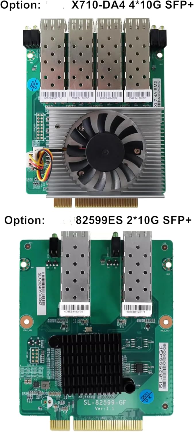 Fanless Mini PC 8505 with DDR5 M.2 Nvme 4*i226 2.5G LAN,USB,HDMI,DP,Type-c,Intel X710 4 * 10G SFP+,WiFi,Micro Router Appliance, AES-NI, OPNsense,NO RAM NO SSD