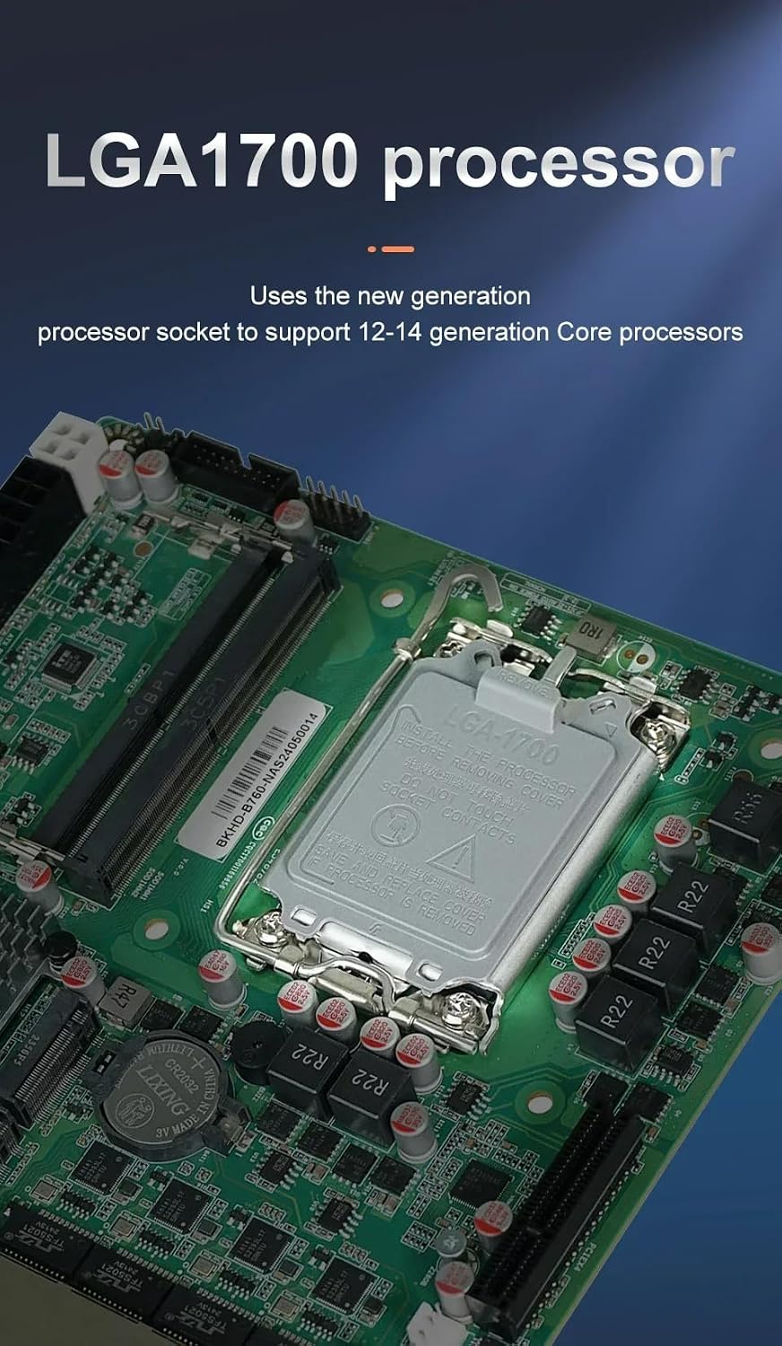Q670 NAS Mini ITX Motherboard(LGA1700, 12th/13th/14th Gen. Desktop Processor), 2*SIDIMM DDR5 MAX 64G, 2*M.2 NVMe, 8*SATA, i226-LM 2.5G vPro 17 * 17cm Soft Router ITX Mainboard