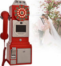 Video Audio Guest Book Customized Video Audio Messages Book Audio Message Book Telephone Wedding Phone Guestbook,Red