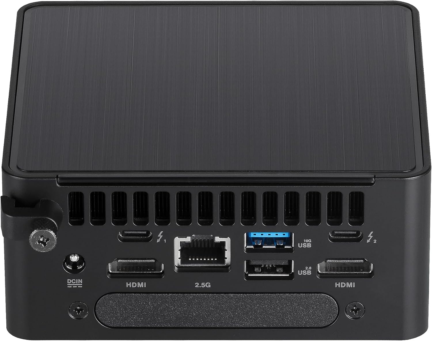 ASUS NUC 14 Pro Slim Barebone with Intel 14th Gen Core 3 100U, Up to 96GB DDR5 RAM, Triple Storage Design, Thunderbolt™ 4, Wi-Fi 6E & Bluetooth 5.3, Toolless Chassis Access, with VESA Mount Included
