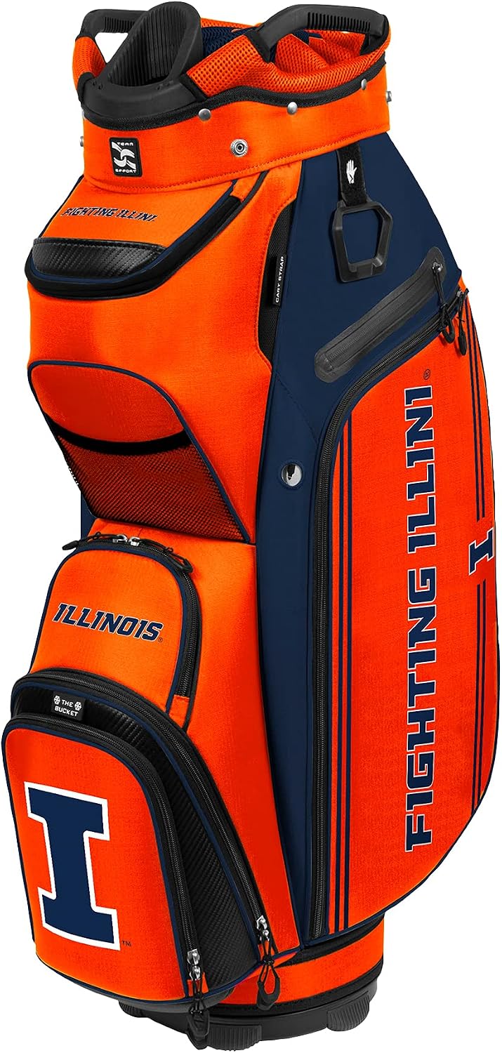 Team Effort NCAA The Bucket III Cooler Cart Golf Bag