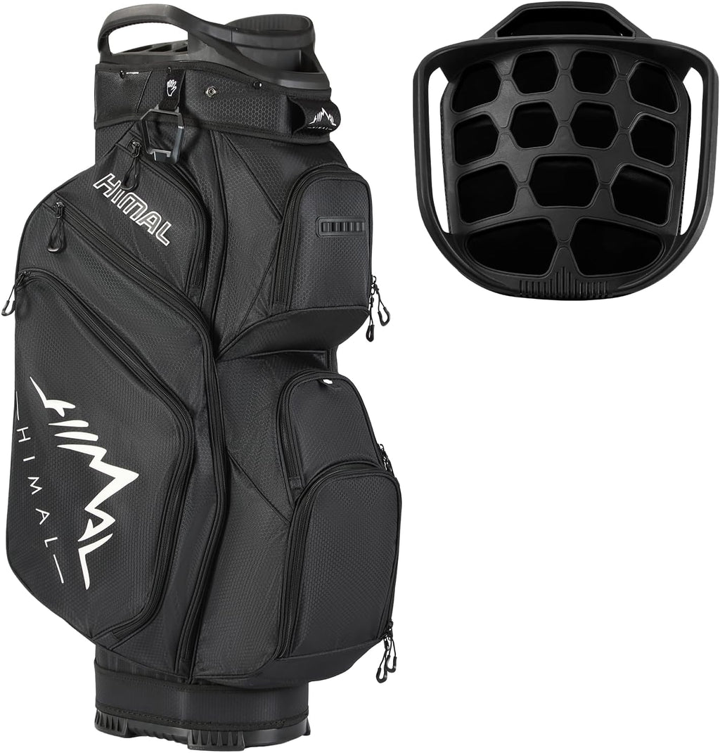 uniHimal 14-Way Golf Cart Bag, Full Length Premium Golf Bag for Men with Cooler Pocket, Handles and Rain Cover