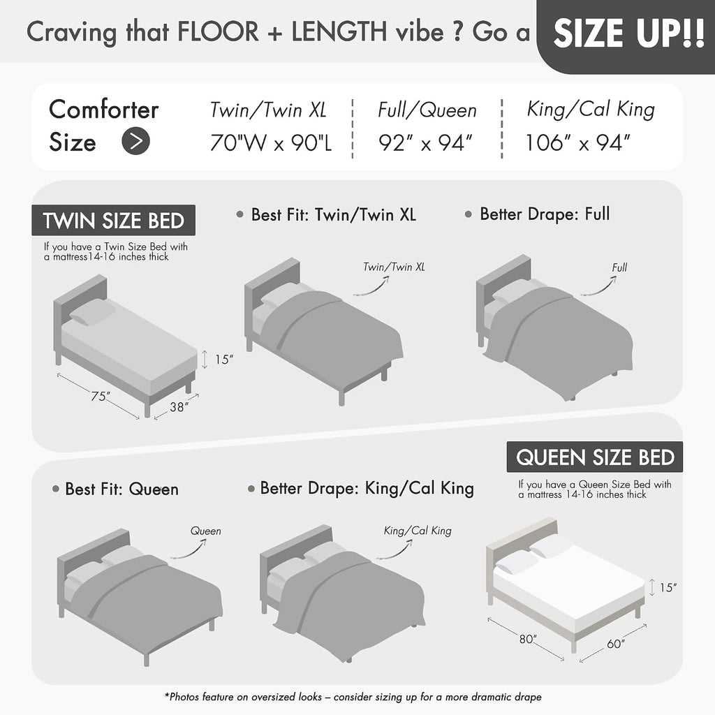 Woolrich Queen Comforter Set Cotton Stone Washed, Oversized Comforters Queen Size Bed, All Season Down Alternative Overfilled Queen Size Comforter, McKenzie, Full/Queen Blue 3 Piece
